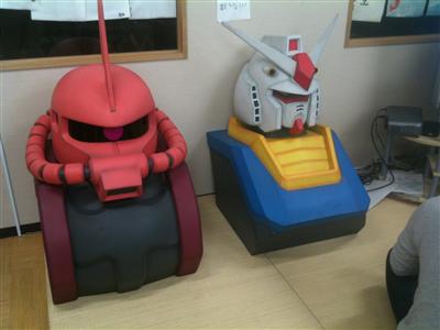 Gundam and Shark Gundam and Shark